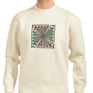 Scuderia Ferrari Men's "Cube" C-Neck Scuba Sweater Sweatshirt US XL IT 54